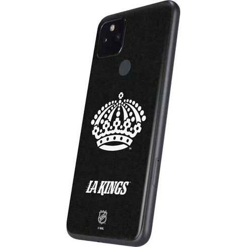 NHL Los Angeles Kings Black Background Google Pixel 5a Skin